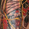 skull & coffin