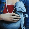 RE-STUDY ON DAVINCI
LADY WITH A WEASEL