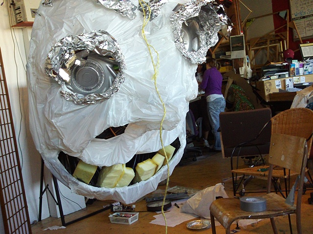 Goldcore Giant Puppet- Youth Mining Justice Alliance
