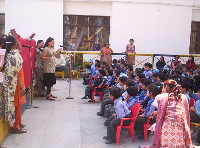 The Puppet Theatre Chandigarh- Dikshant International School Teacher Training Workshop- Chandigarh, India