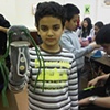 Sock puppet workshop for youth at South Vancouver Neighborhood House