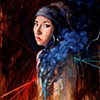 Girl with a Pearl Earring who is in Flames