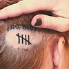 Head tattoo to celebrate 5 years cancer free for this client!