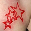 Stars skin peeling