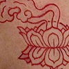 Tibetan lotus and smoke cutting
