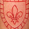 Touraine emblem cutting