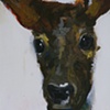 tiff's deer detail (sold)