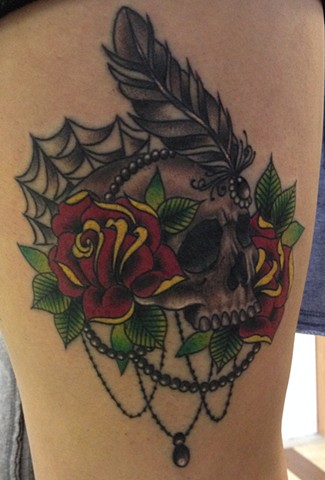 black widow custom tattoo amp design skull amp roses black widow custom tattoo amp design skull amp roses