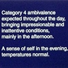 detail: Five Day Outlook