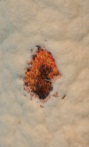 Scabbed arm (close-up)
