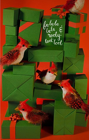 Holiday Cardinals