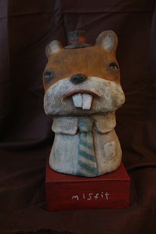 Workaholic Sculpture