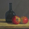 Bottle with Apples