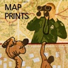 MAP PRINTS