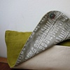 linen clutch