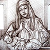 Subtle love between mother and child
