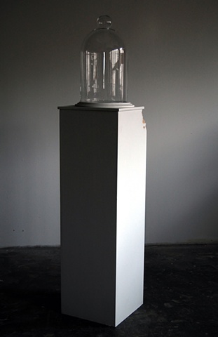  Maskull Lasserre Art Artist Portfolio Artwork Collection Sculpture Public Art Masquel Drawing Montreal Pierre Francois Ouellette Art Contemporain Macaque Monkey Skull Carving Plynth Bell Jar