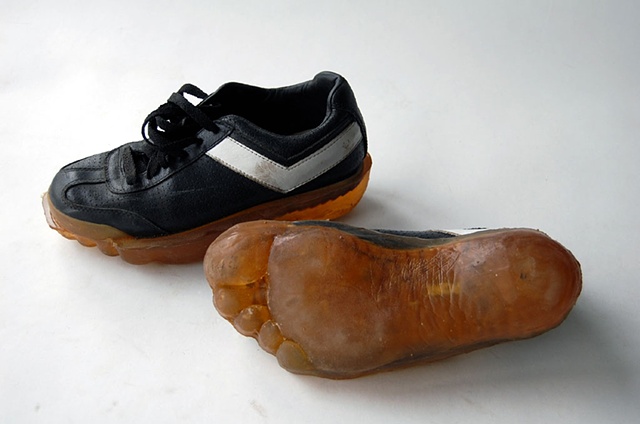  Maskull Lasserre Art Artist Portfolio Artwork Collection Sculpture Public Art Masquel Drawing Montreal Pierre Francois Ouellette Art Contemporain Animal Footprint  New Yourk Montreal City Animal Track Shoes Trace