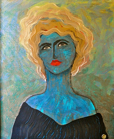 Blue Marilyn