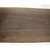 Walnut slab table 1 top detail
