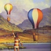 connemara landscape with balloons