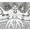 "There is Sunlight, and Water, and People, and Nothing Else", page from comic book "The Kinship Structure of Ferns"