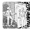 "I Was a War Reporter When I Was Thirty-Six", page from comic book "The Kinship Structure of Ferns"