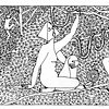 "I Walked into the Woods When I Turned Forty", page from comic book "The Kinship Structure of Ferns"