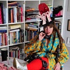 Lainie Love Dalby in her studio - Photo by Kristy Leibowitz 
