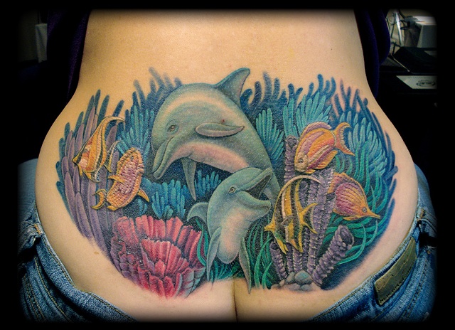 crucial tattoo studio maryland custom tattoos dolphin reef crucial tattoo studio maryland custom tattoos dolphin reef