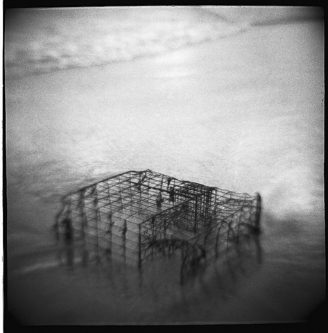 Toy camera image (Diana clone) printed on silver gelatin paper