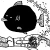 FLOUNDER DIVER FACE