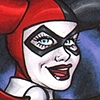 Harley Quinn sketchcard