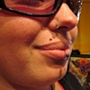 matching monroe piercings with 16gauge labrets with 2mm prong-set light purple cubic zirconia from Neometal