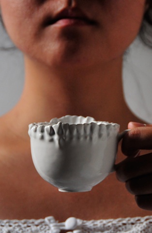Teeth Tea Cup