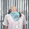 Japanese Art Deco Inspired Scarf (Crisp Cucumber)