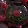 persimmon orchid detail 3