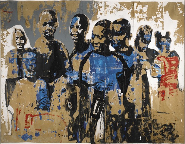 Armand Boua
FOULE D'ENFANTS