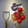 My mother's tomato mashing story