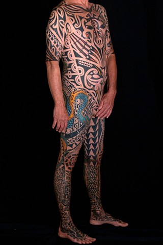 8th day tattoo island tattoo style black work with color 8th day tattoo island tattoo style black work with color