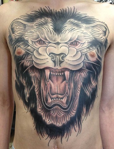 liberty tattoo llc berlin ct lion chestpiece liberty tattoo llc berlin ct lion chestpiece