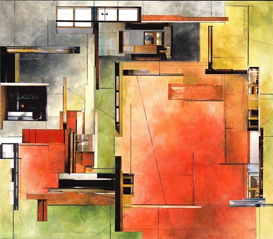 Fine art reproduction of original mixed media painting