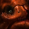 Glutton close up