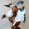 Small Bust with Pigeons