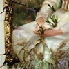 Woman in White (detail)