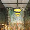 Chinese Wallpaper (Flood Damage) installed in private collector's kitchen