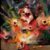 Exploding Peaches (with Frame) (detail)
