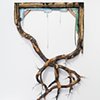 Frame with Branches and Bark