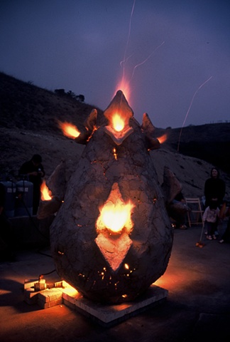 "Earth Vessel" (Performance firing)