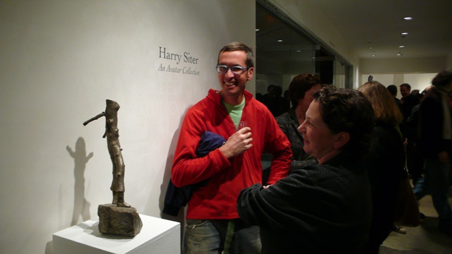 Harry Siter, An Avatar Collective, Solo Exhibition at LIMN Art Gallery, Opening Night, 2009